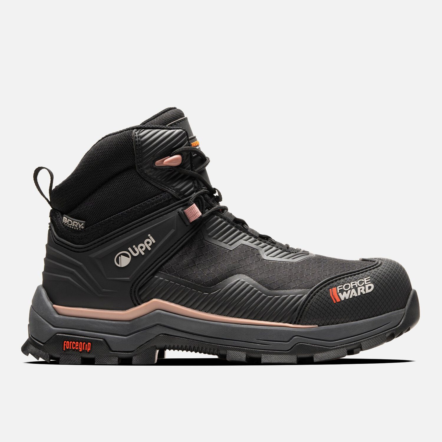 Zapato Seguridad Lippi Pro Work Mujer Stratos Mid Palo Rosa image number 0.0